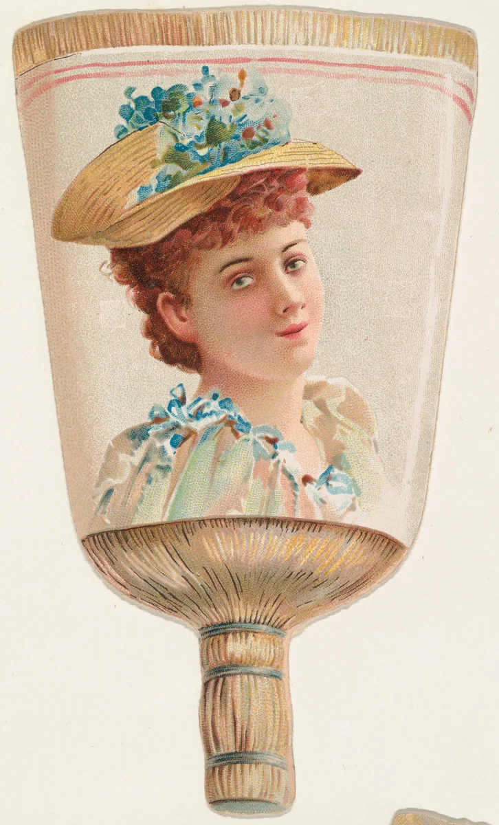 Whisk Broom, from the Novelties series (N122) issued by Gail & Ax Tobacco to promote Navy Long Cut by Gail & Ax Tobacco, print, 1889