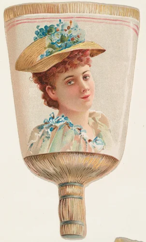 Whisk Broom, from the Novelties series (N122) issued by Gail & Ax Tobacco to promote Navy Long Cut by Gail & Ax Tobacco, print, 1889