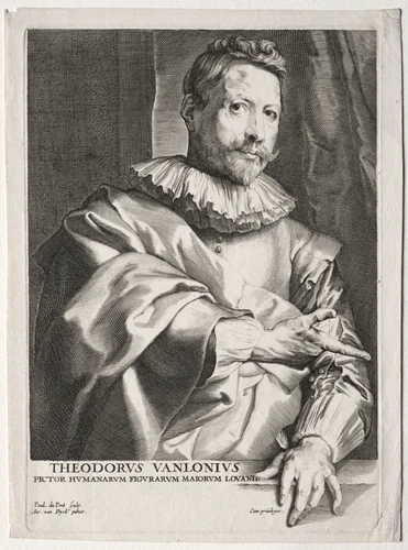 Theodoor Van Loon by Paulus Pontius, print, 1630-1633