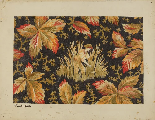 Tapestry by Pearl Gibbo, index of american design, 1938