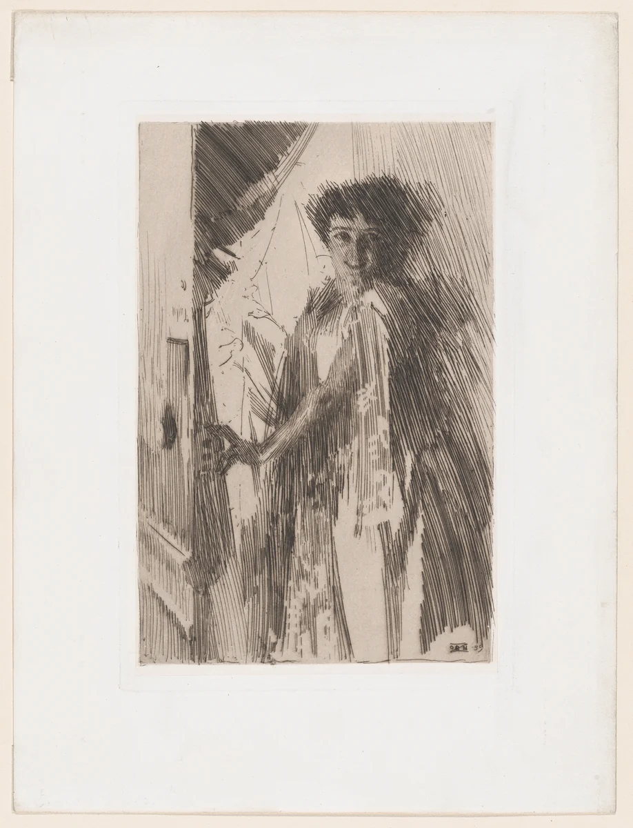 Rosita Mauri by Anders Zorn, print, 1889