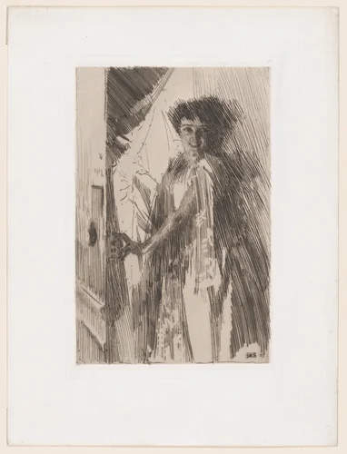 Rosita Mauri by Anders Zorn, print, 1889