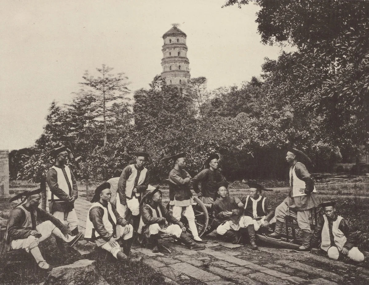 Tartar Soldiers by John Thomson, photograph, 1873