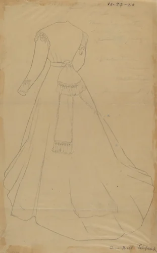 Dress by Ann Belle N. Eubank, index of american design, 1935-1942