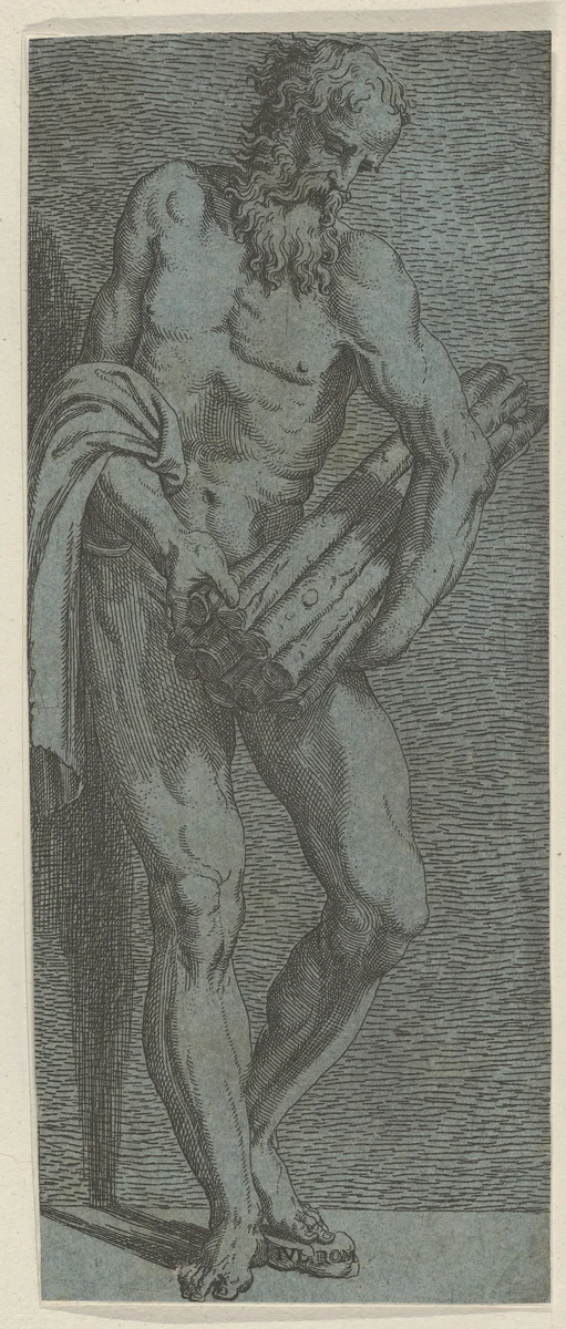 Winter by Battista Angolo del Moro, print, 1530-1573