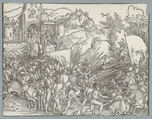 Gevecht voor een stad by Unknown, book, 1556-1624