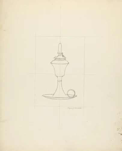 Technique Demonstration by Eugene Barrell, index of american design, 1935-1942