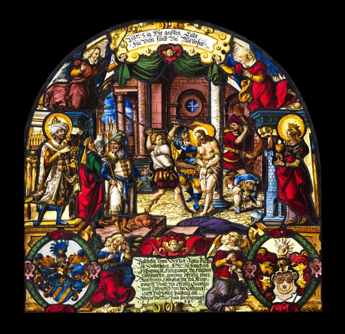 The Flagellation, Christ at the Column by Franz Fallenter, other, 1598