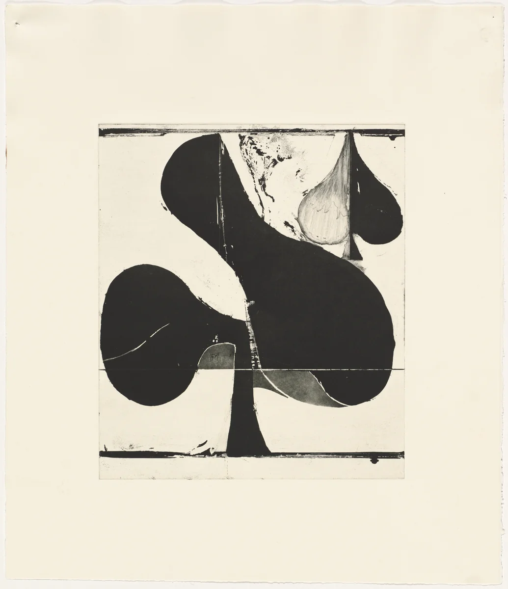 Combination [working proof 4] by Richard Diebenkorn, print, 1981