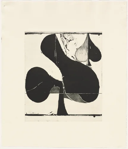 Combination [working proof 4] by Richard Diebenkorn, print, 1981