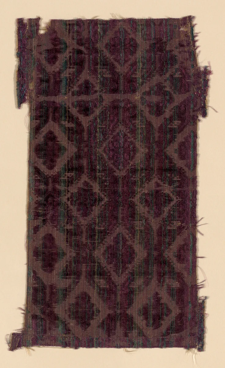 Fragment by Italy, textile, 1575-1600
