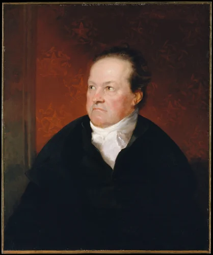 De Witt Clinton by Samuel Morse, artwork, 1826