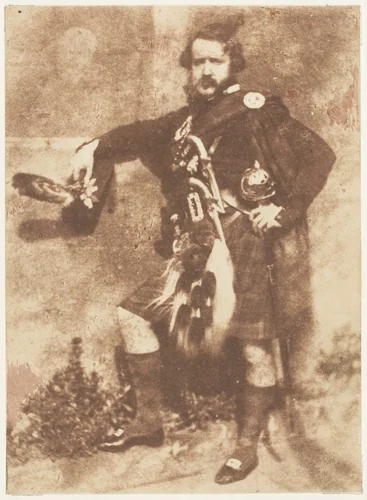 [Charles Edward Stuart, also known as Charles Manning Allan] by Hill and Adamson, photograph, 1843-1847