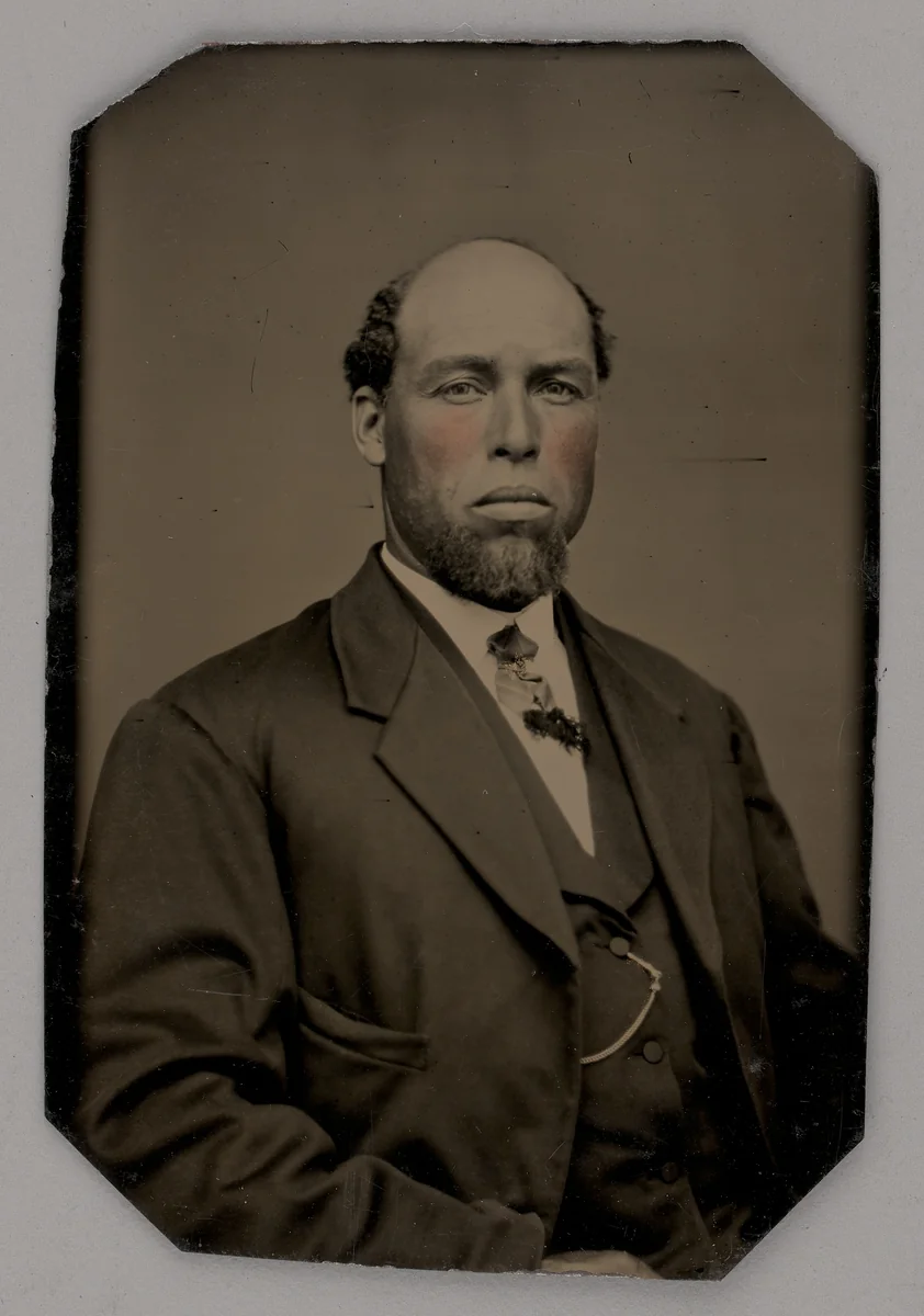 Untitled (Portrait of a Man) by Unknown maker, other, 1880