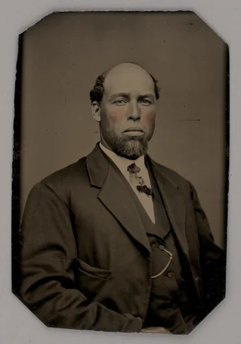 Untitled (Portrait of a Man) by Unknown maker, other, 1880