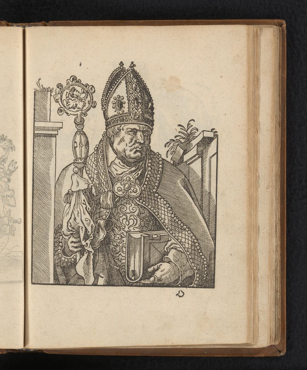 Bisschop by Unknown, print, 1578