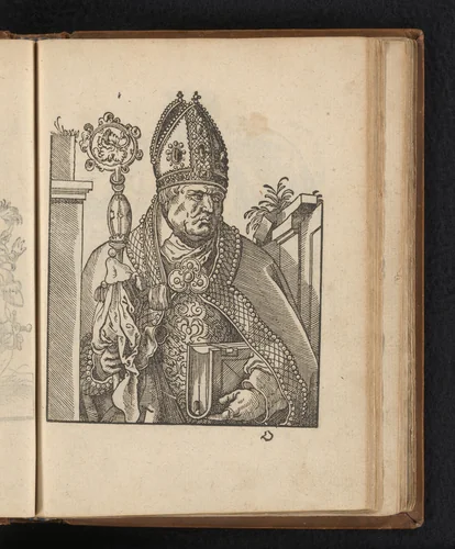 Bisschop by Unknown, print, 1578
