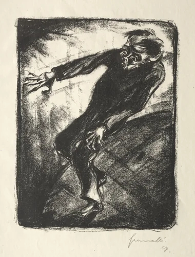 Whirling by Walter Grammatté, print, 1920-1929