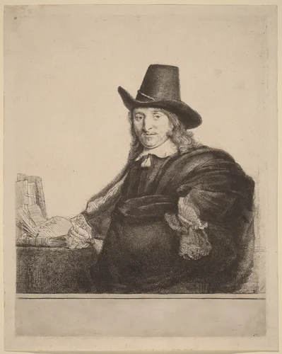 Jan Asselijn by Rembrandt van Rijn, print, 1647