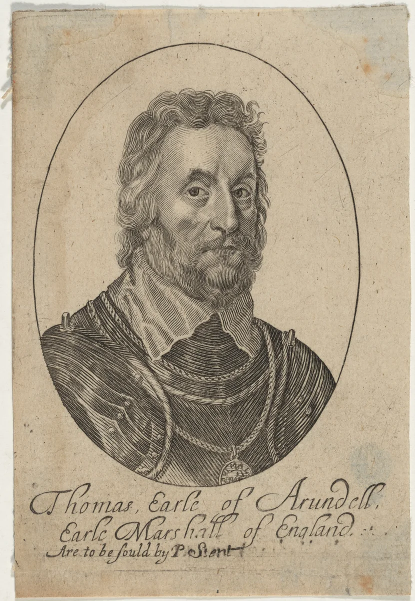 Thomas Howard, Earl of Arundel by Wenceslaus Hollar, print, 1607-1677