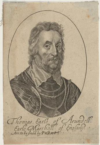 Thomas Howard, Earl of Arundel by Wenceslaus Hollar, print, 1607-1677