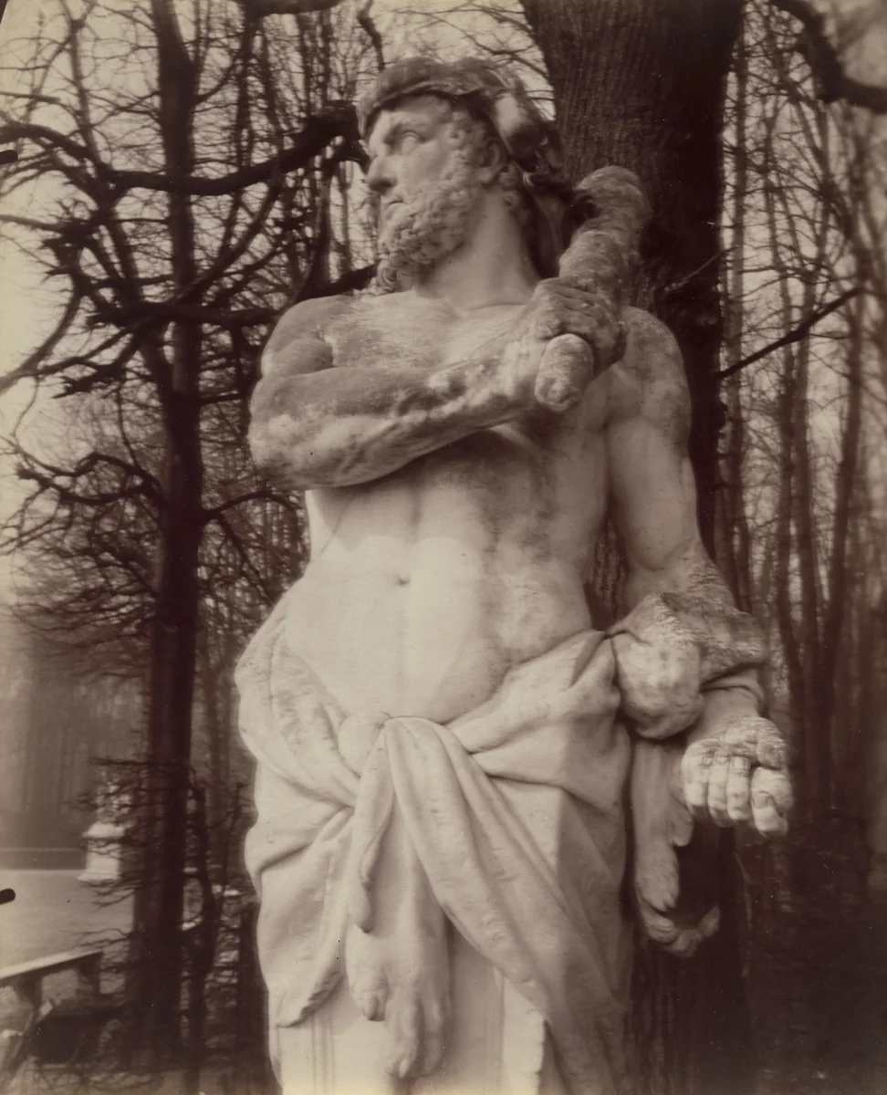 Versailles by Eugène Atget, photograph, 1922