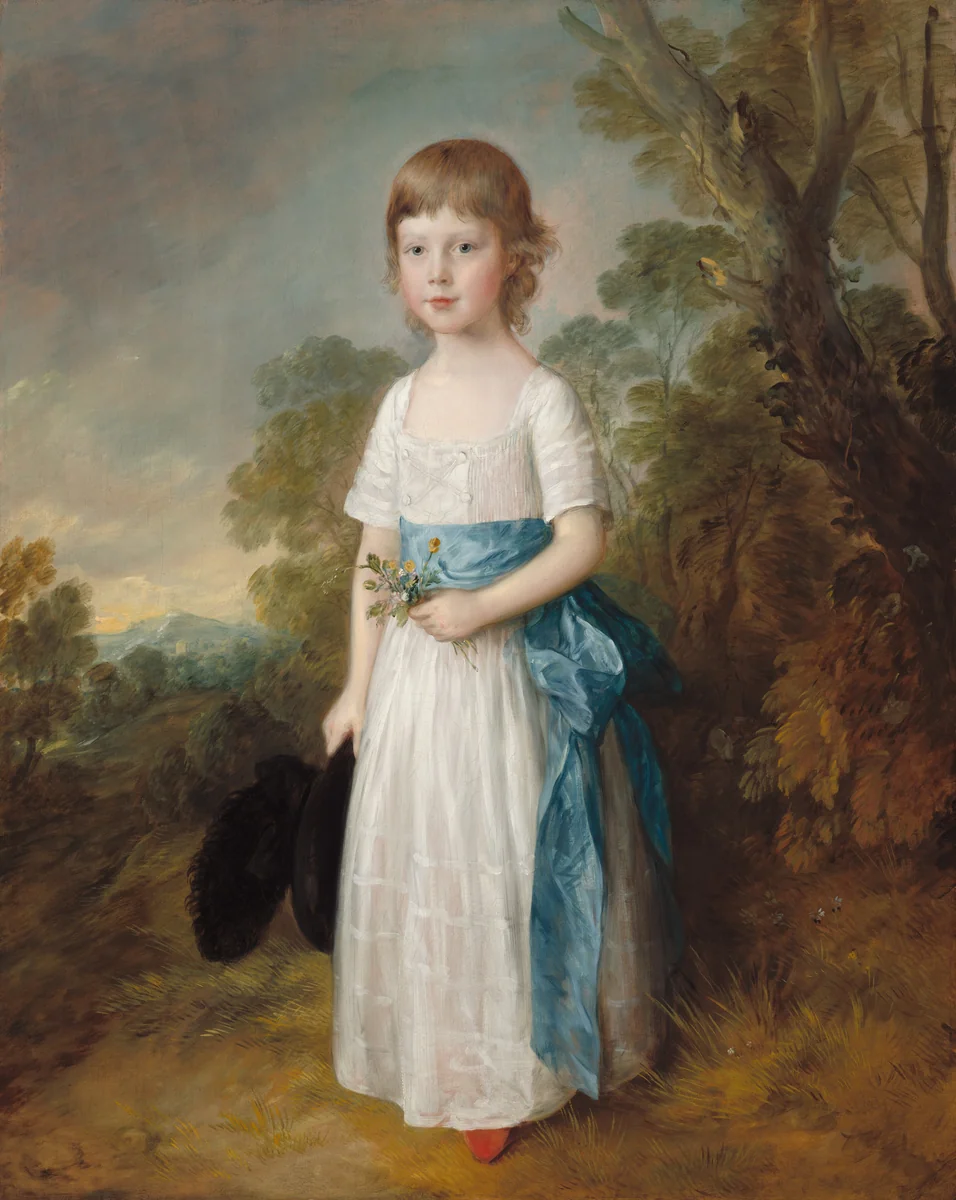 Master John Heathcote by Thomas Gainsborough, painting, 1771-1772