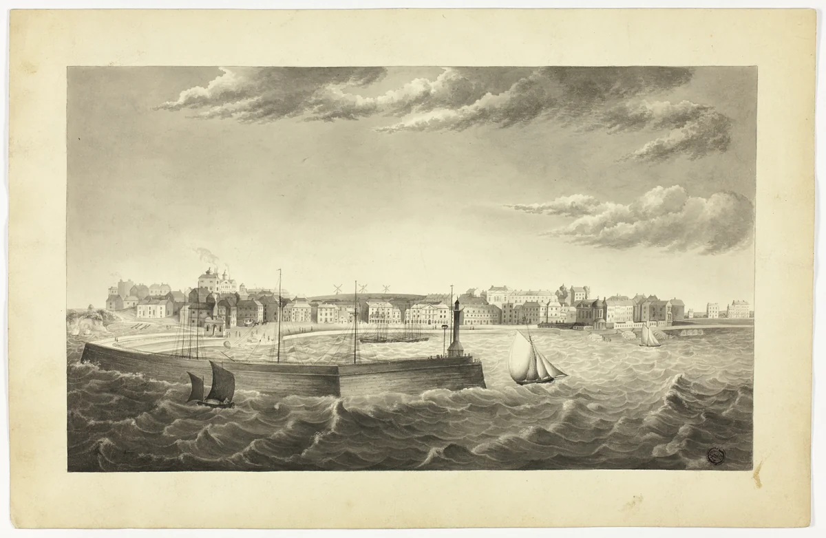City View by Unknown Artist, drawing, 1800-1899
