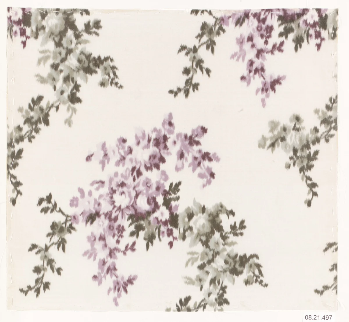 Textile sample by Unknown Designer, textile, 1900