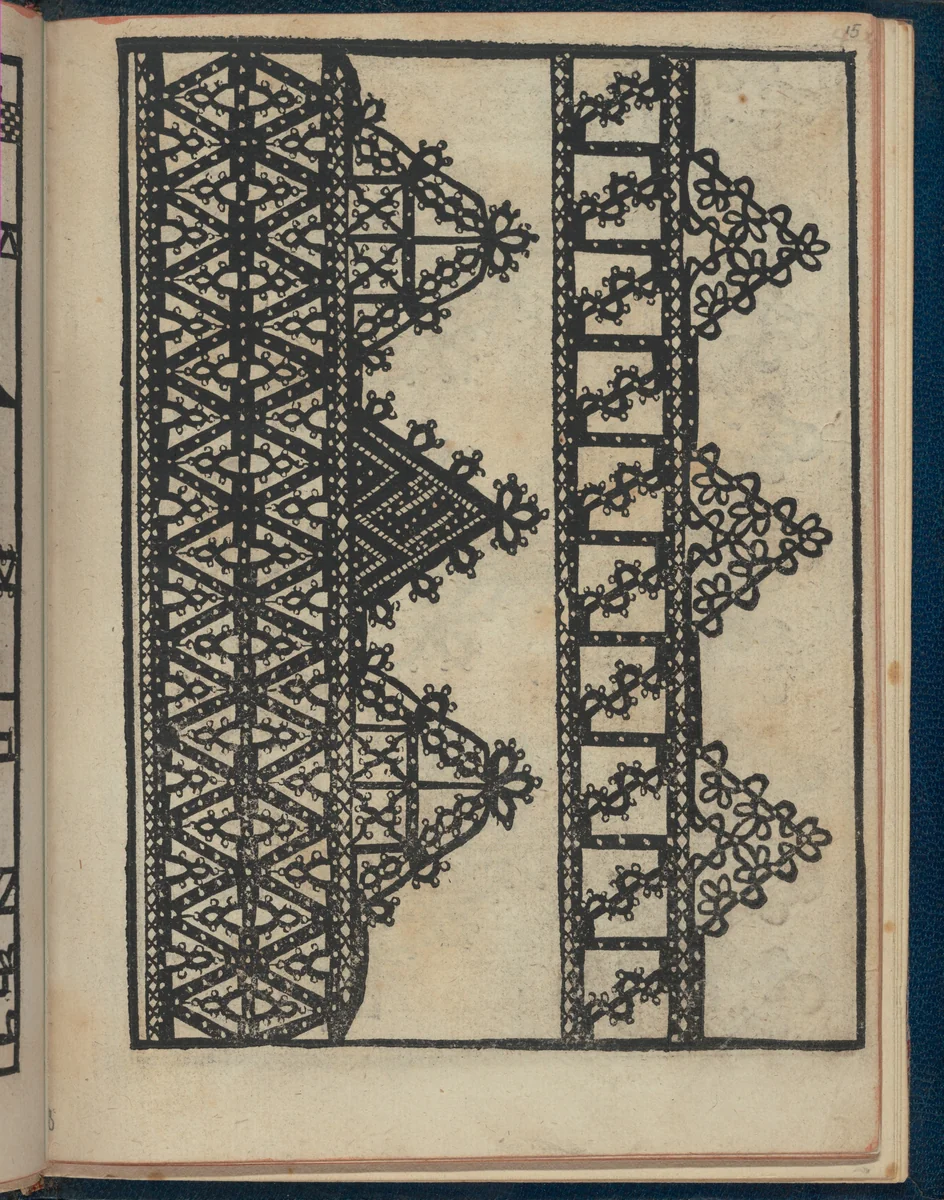 Le Pompe: Opera Nova, page 8 (recto) by Giovanni Battista & Marchio Sessa, book, 1557