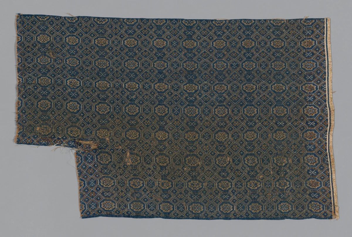 Fragment by Japan, textile, 1700-1750