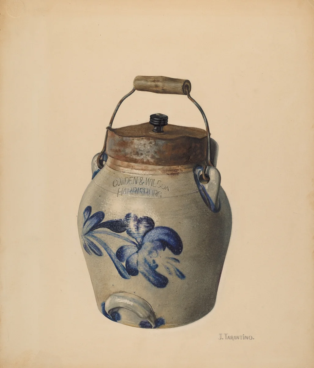 Batter Jug by John Tarantino, index of american design, 1938