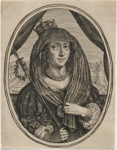 Henrietta Maria by Unknown 19th Century, print, 1800-1899
