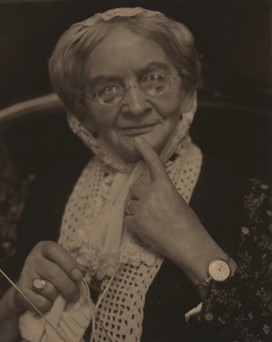 Mrs. Stieffel by Alfred Stieglitz, photograph, 1921