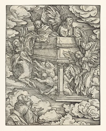 The Clothing of the Elect, plate 4 from The Apocalypse by Hans Burgkmair, print, 1523-1524