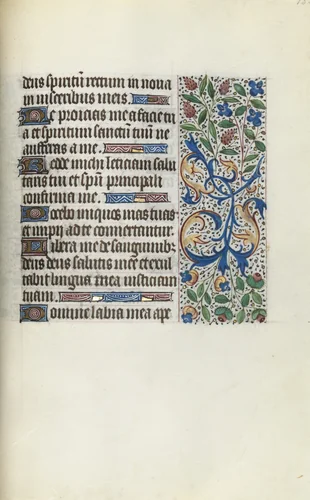 Book of Hours (Use of Rouen): fol. 135r by Master of the Geneva Latini, book, 1465-1475