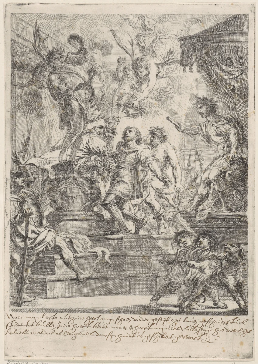 H. Joris by Cornelis Schut, print, 1618-1655