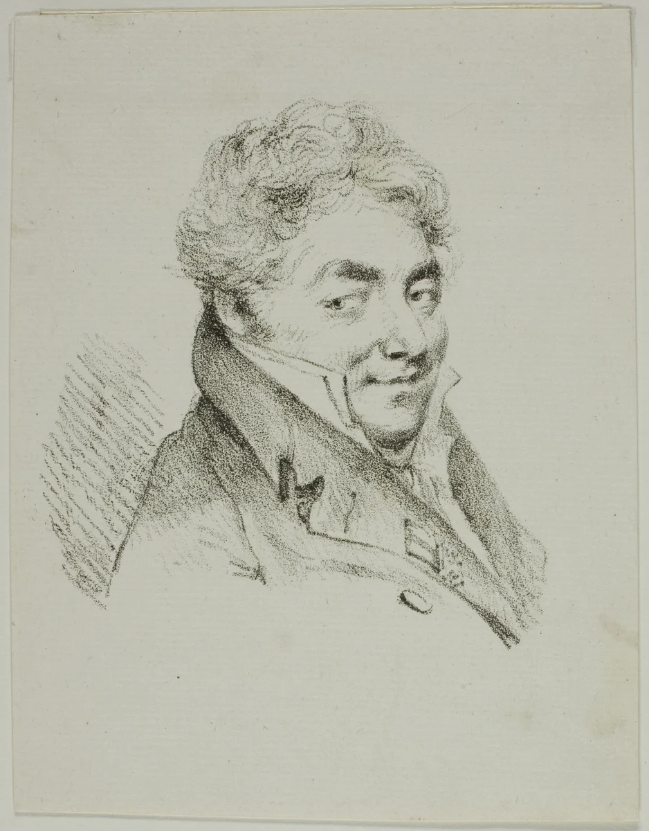 Portrait of General Frézia, Baron of Ogliano by Dominique Vivant Denon, print, 1817-1820