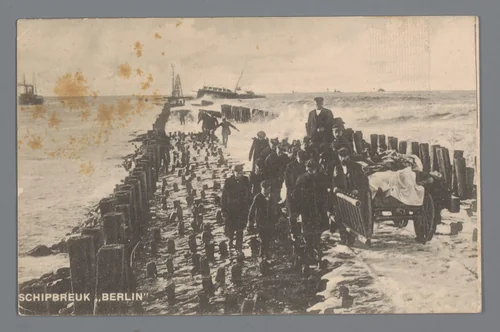 Schipbreuk "Berlin" by Nicolaas Jan Boon, other, 1907