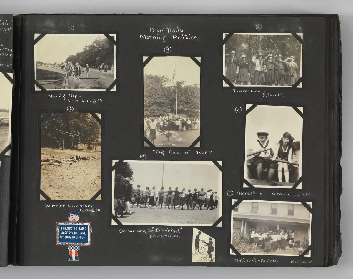 The Story of my Life and Friends as Told by Snapshots from Fourteen On by Blanche Parker, photograph, 1916