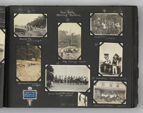 The Story of my Life and Friends as Told by Snapshots from Fourteen On by Blanche Parker, photograph, 1916