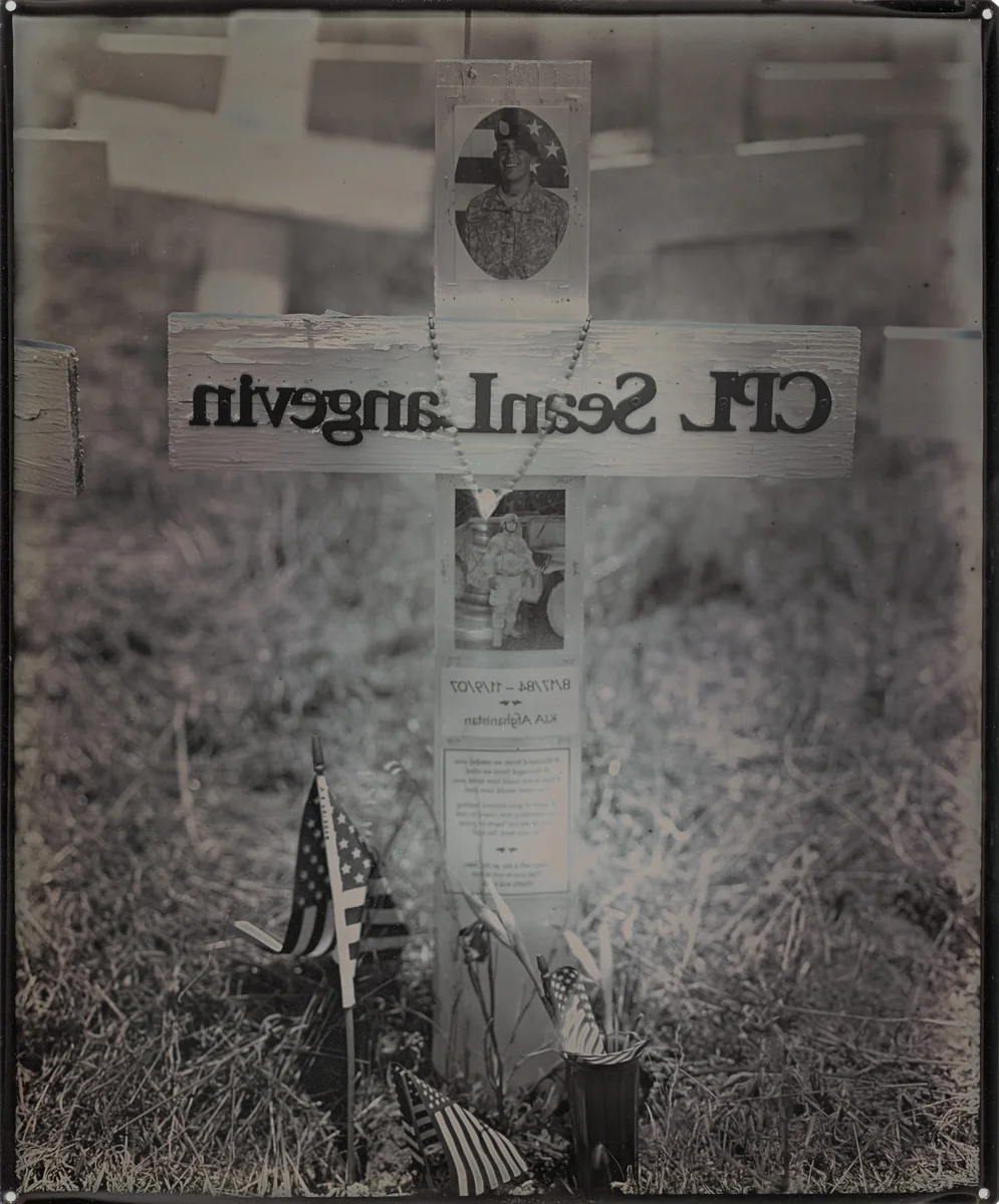 CPL Sean Langevin by Binh Danh, photograph, 2014