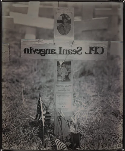 CPL Sean Langevin by Binh Danh, photograph, 2014