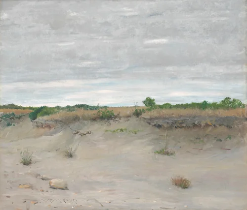 Wind-Swept Sands by William Merritt Chase, painting, 1894
