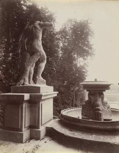 Saint-Cloud (cascade) by Eugène Atget, photograph, 1923