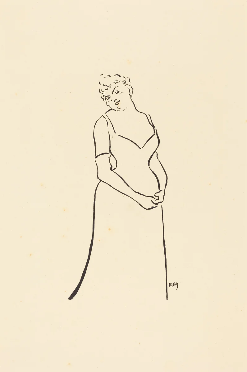 Paula Brebion? by Henri Gabriel Ibels, portfolio, 1893