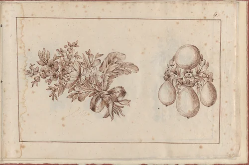 Joaillerie: Album of Jewelry Designs, Page 6 by anonymous, book, 1770