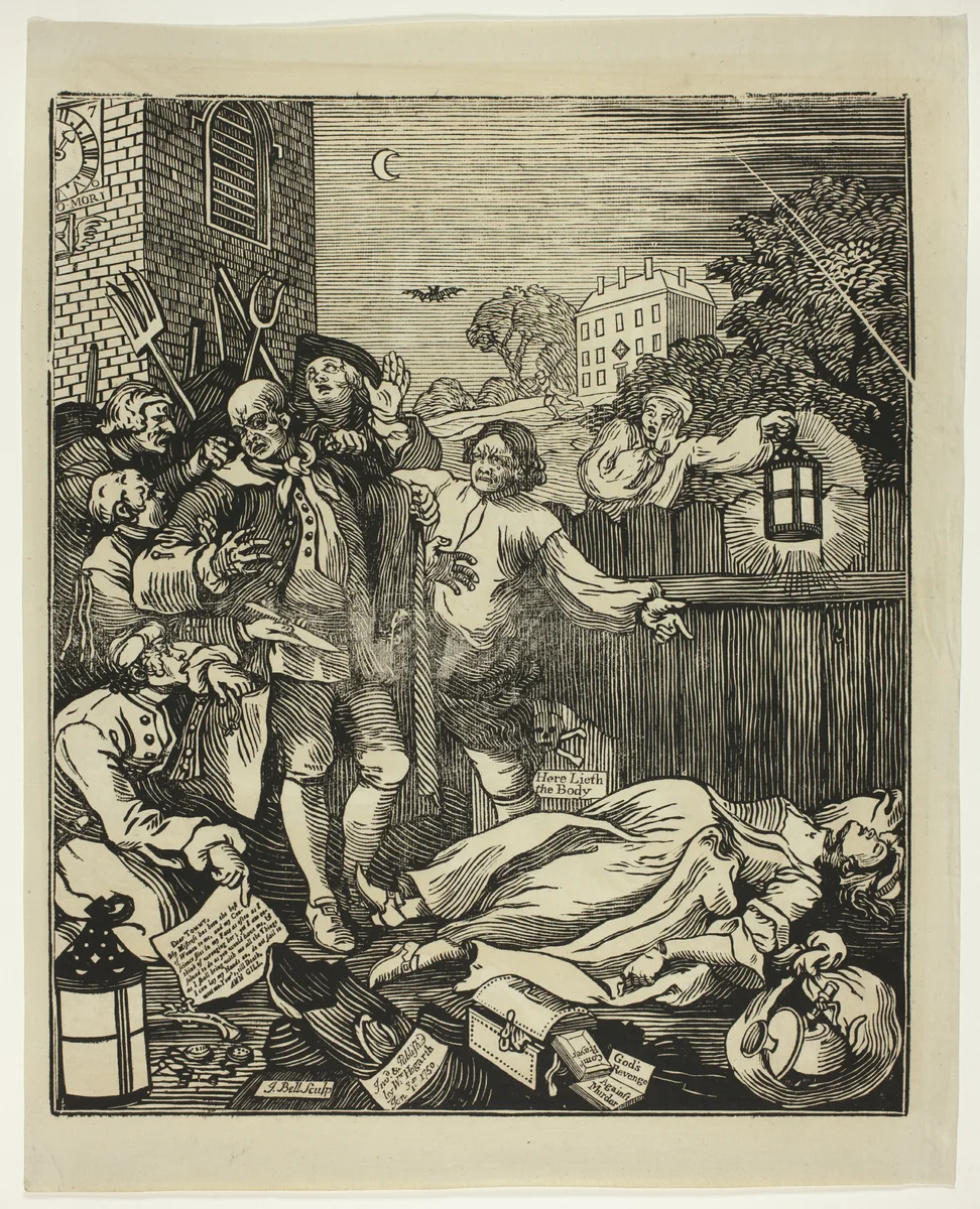 Cruelty in Perfection by John Bell, print, 1750