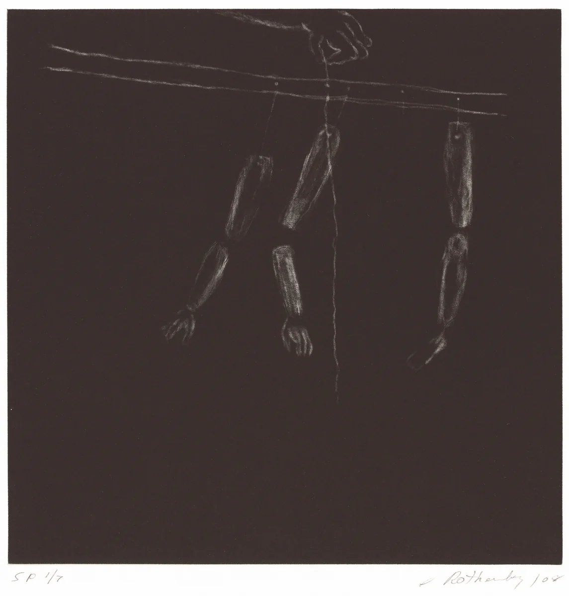 Puppet Series #2 by Susan Rothenberg
Case Hudson
Gemini G.E.L., print, 2008