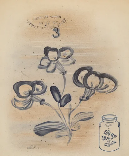 Jar by John Tarantino, index of american design, 1937